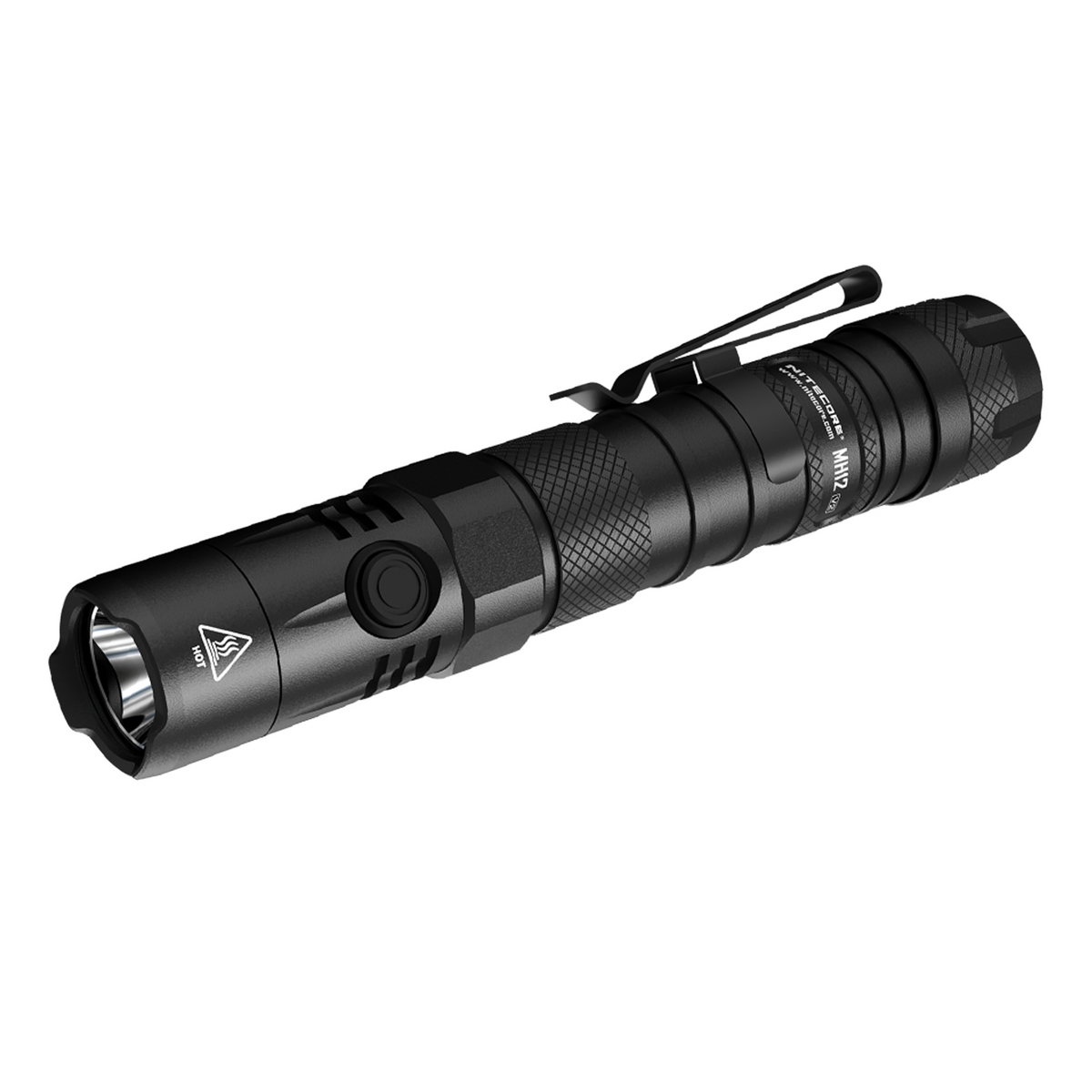 NITECORE MH12 V2 バッテリー無し Nitecore MH12 v2 1200 Lumen USB-C Rechargeable Flashlight with