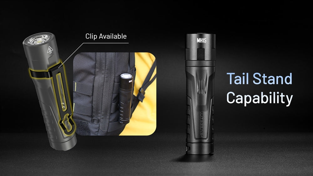 Nitecore MH15 2000 lumen 2-in-1 Rechargeable Flashlight & Power Bank