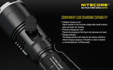 Nitecore MH27UV 1000 Lumen USB Rechargeable UV Flashlight, with Multi-Colored LEDs