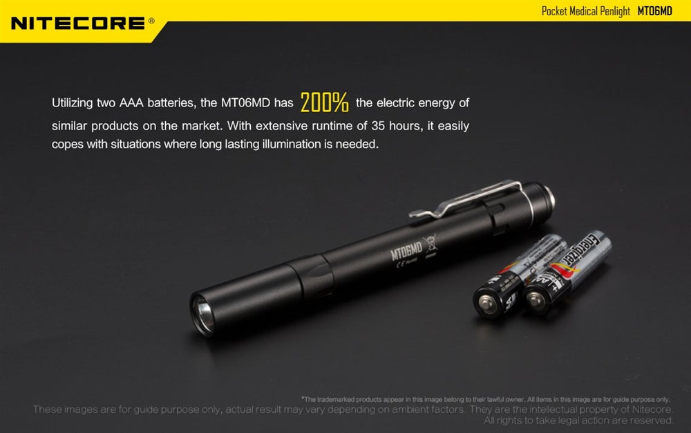 Nitecore MT06MD 180 lumen Pen Light