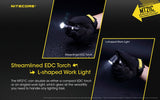 Nitecore MT21C 1000 Lumen Adjustable Right Angle Flashlight