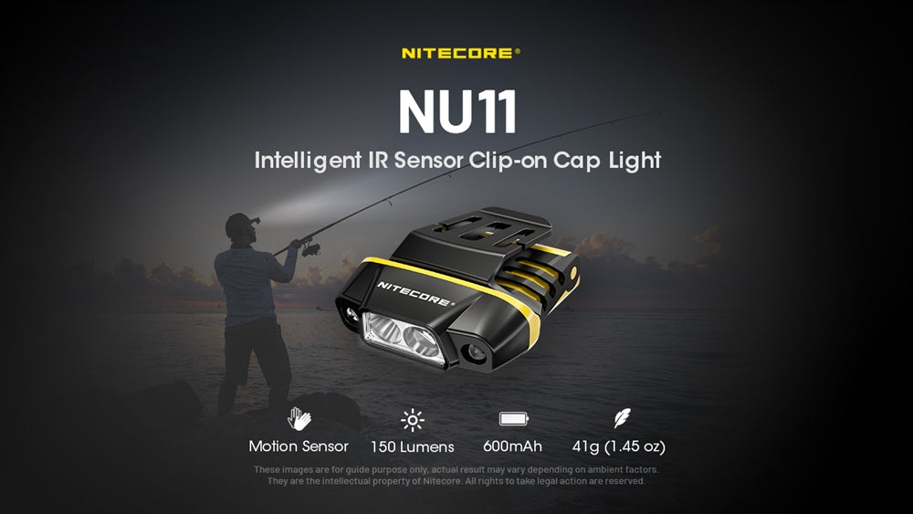 Nitecore NU11 Motion Sensor Clip-On Cap Light – Nitecore Store