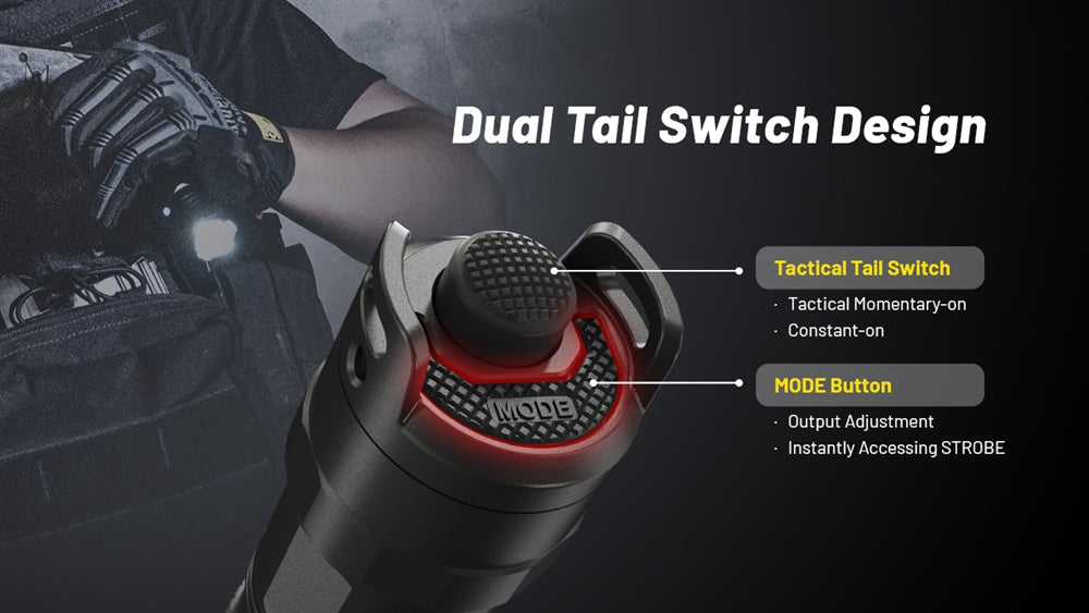NITECORE P23i 3000 Lumen Rechargeable Flashlight – Nitecore
