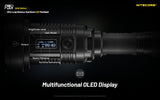 Nitecore P35i 3000 Lumen 1804 Yard Rechargeable LEP Flashlight