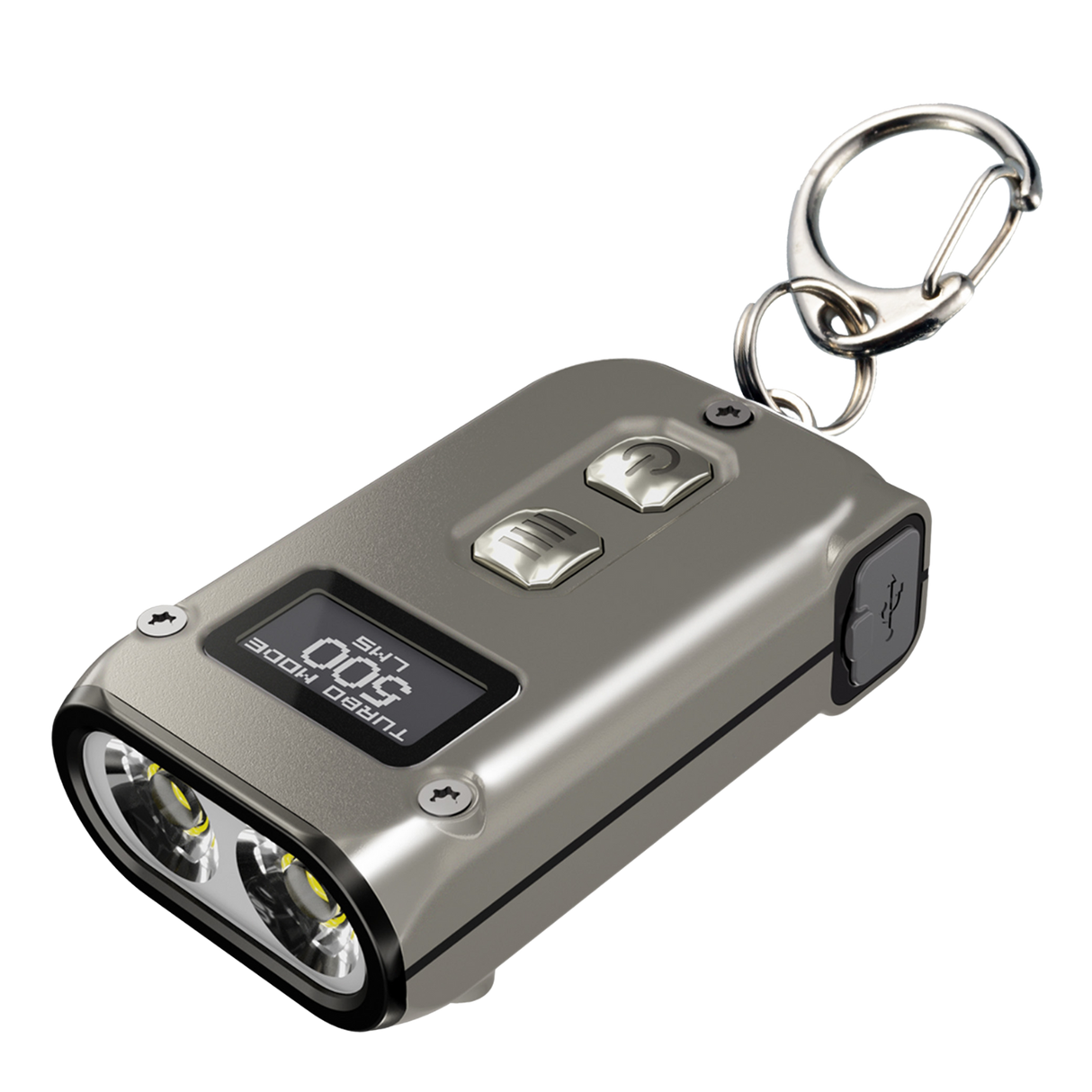 Nitecore TINI 2 500 Lumen USB-C Rechargeable Keychain Flashlight