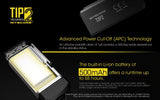 Nitecore TIP 2 (TIP2) 720 Lumen USB Rechargeable Keychain Flashlight