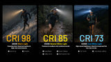 Nitecore UT27 MB 800 Lumen Trail Running Headlamp with Red Running Light