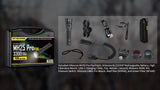 Nitecore MH25 Pro 3300 Lumen Long Throw Rechargeable Hunting Light Kit