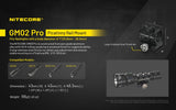 Nitecore GM02 Pro (25.8mm - 26.5mm Diameter) Mount for Tactical Flashlights