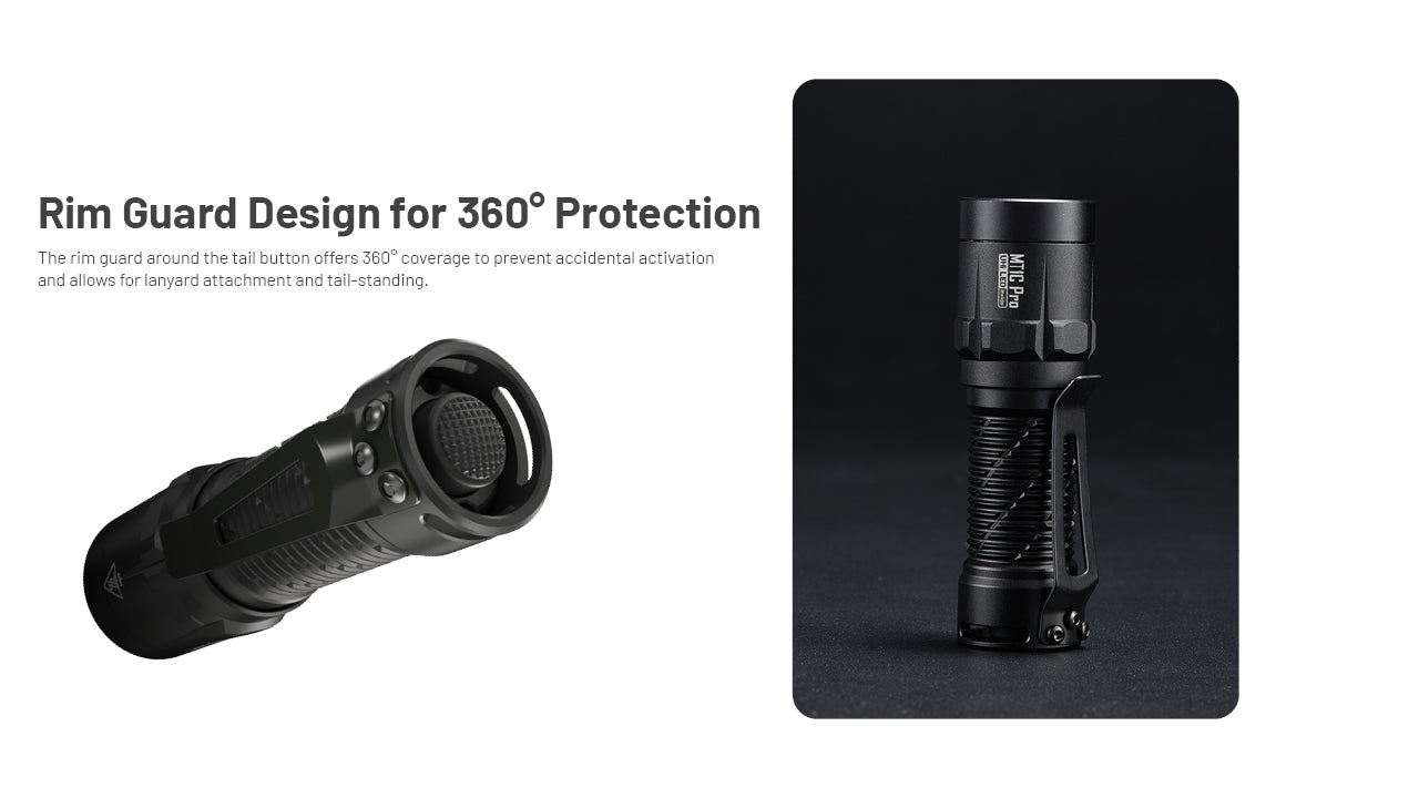 ライト・ランタン SUREFIRE E2D LED & NITECORE MT1C Pro Nitecore MT1C Pro 1000 Lumen Rechargeable EDC Flashlight