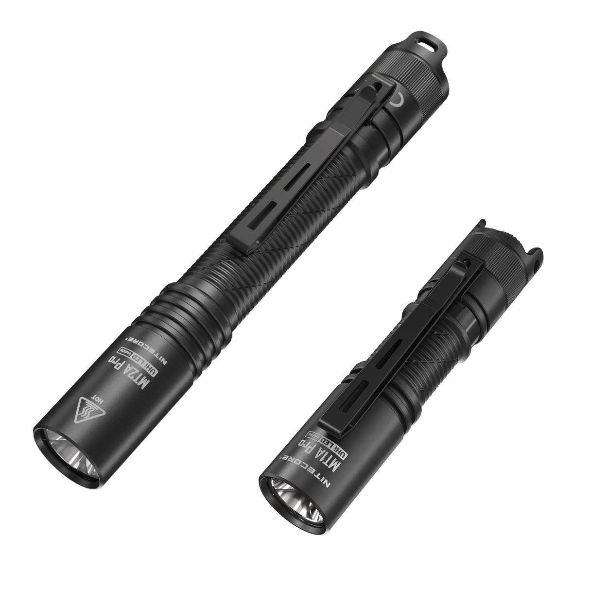 Nitecore MT2A Pro and MT1A Pro EDC Flashlight Bundle - AA and Rechargeable Battery with up to 1000 Lumens