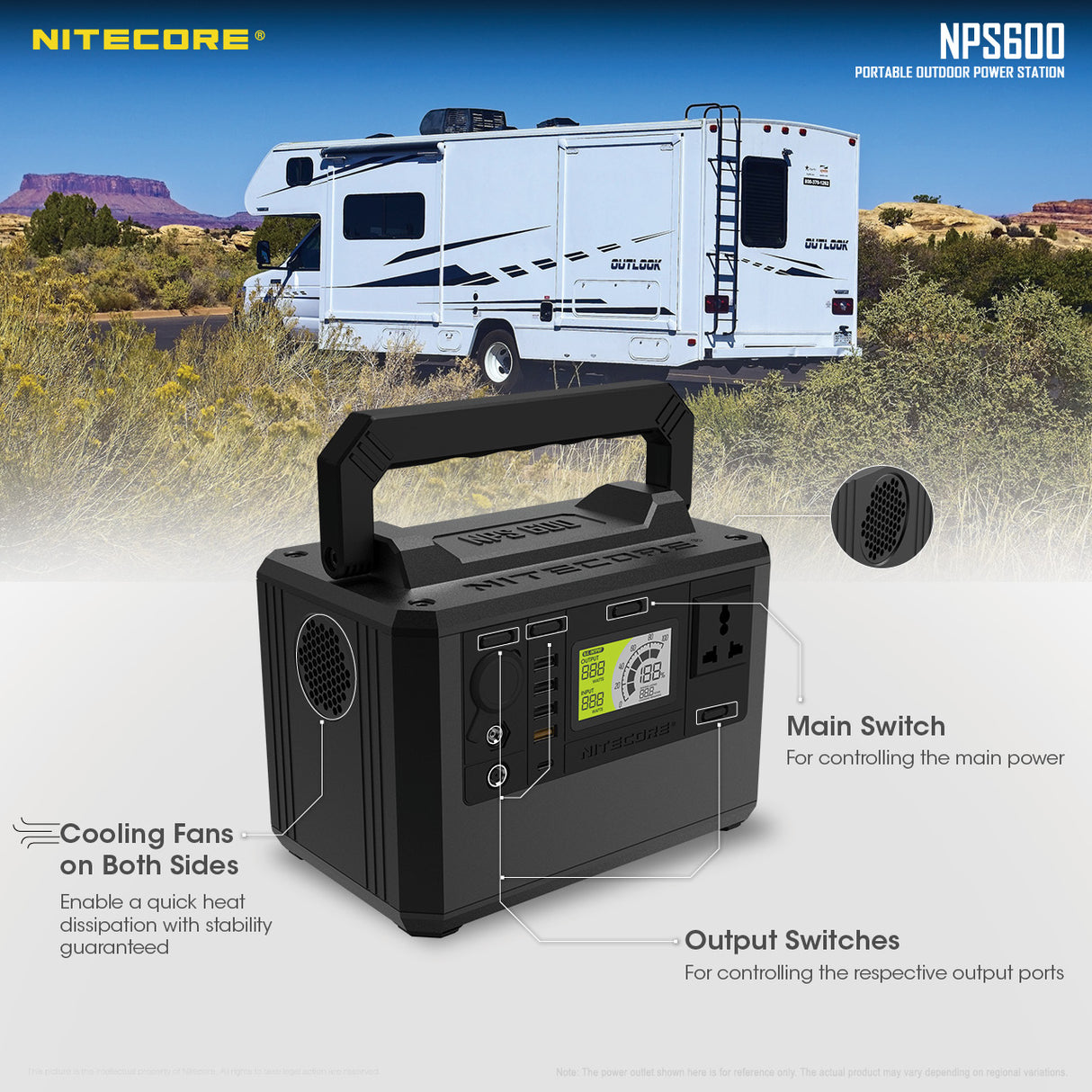 Nitecore NPS600 Power Station