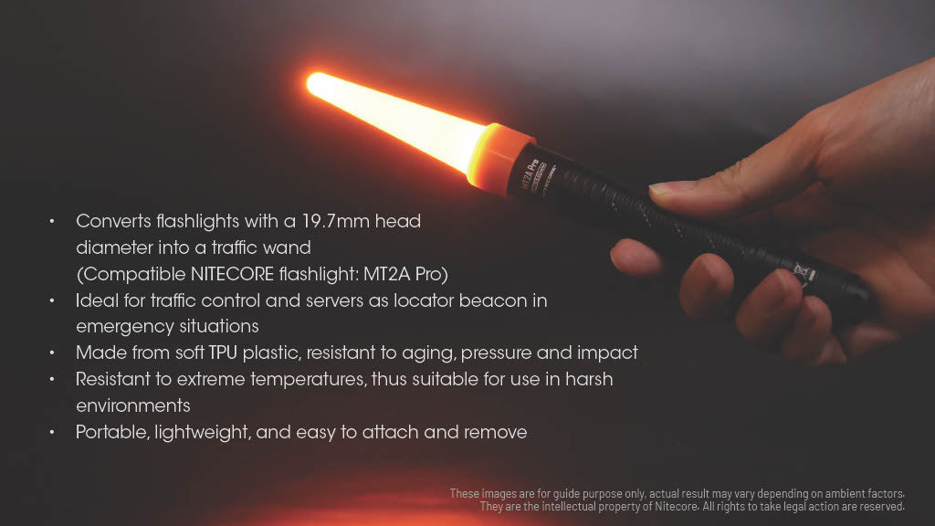 Nitecore 20mm Traffic Wand NTW20, For MT2A Pro – Nitecore Store