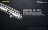 Nitecore NTP30 Titanium Bidirectional Bolt Action Tactical Pen