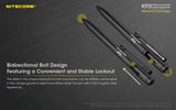 Nitecore NTP31 Aluminum Alloy Tactical Bolt Action Pen