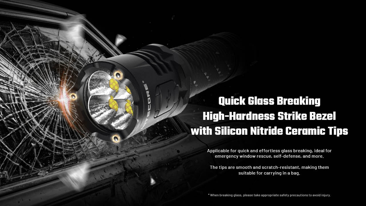 Nitecore P27iX 5000 Lumen Customizable Tactical Flashlight with