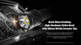 Nitecore P27iX 5000 Lumen Customizable Tactical Flashlight with Multi-Beam Modes