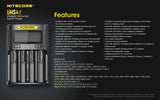 Nitecore UMS4 USB Four-Slot USB Fast Charger, for 18650, 21700 Batteries