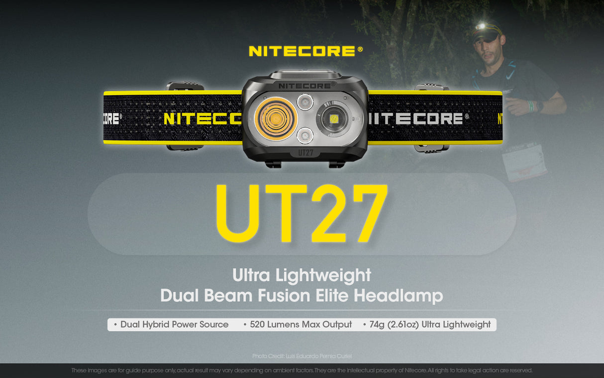 NITECORE UT27 Rechargeable Headlamp