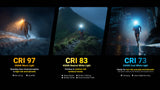 Nitecore UT27 MCT 800 lumen 3 Color Temperatures Running Headlamp