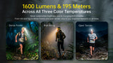Nitecore UT6 MCT 1600 Lumen Rechargeable Trail Running Headlamp