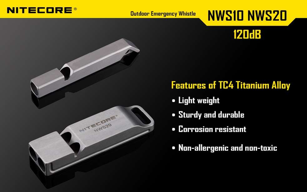 NiteCore NWS10 Whistle - Thumbnail 4