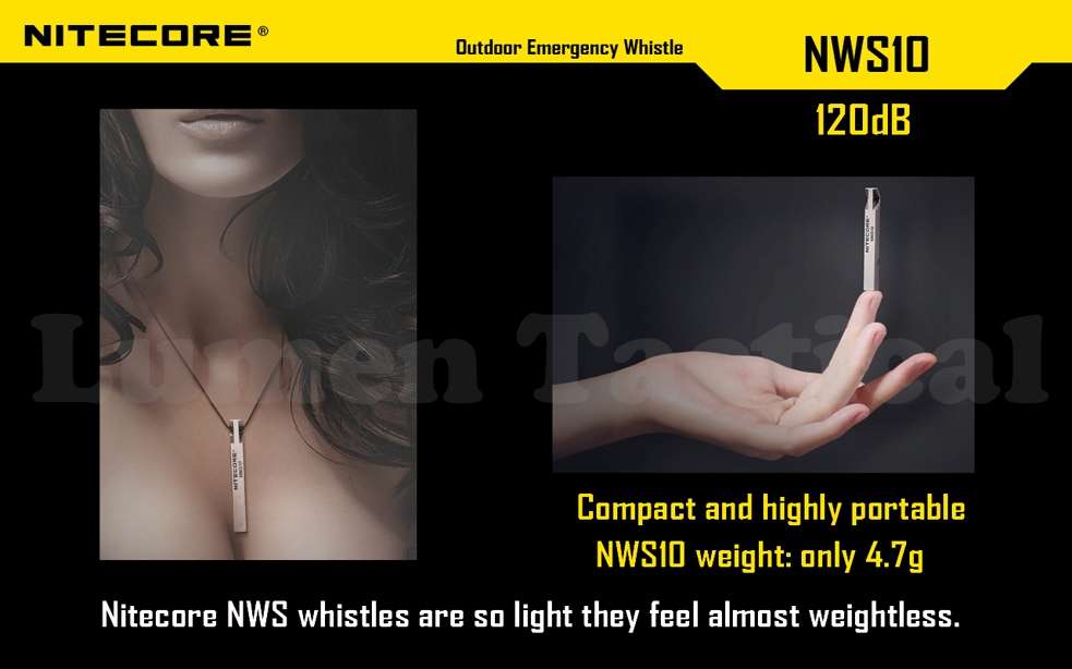 Nitecore NWS10 Emergency Whistle