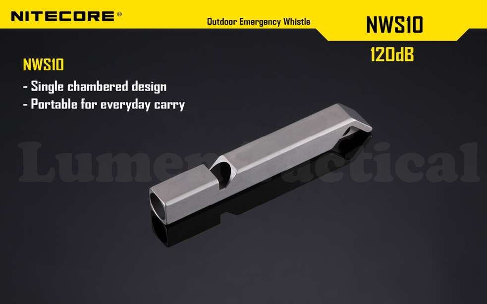 Nitecore NWS10 Emergency Whistle