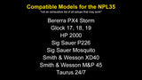 Nitecore NPL35 2000 Lumen Rechargeable Rail Mount Flashlight