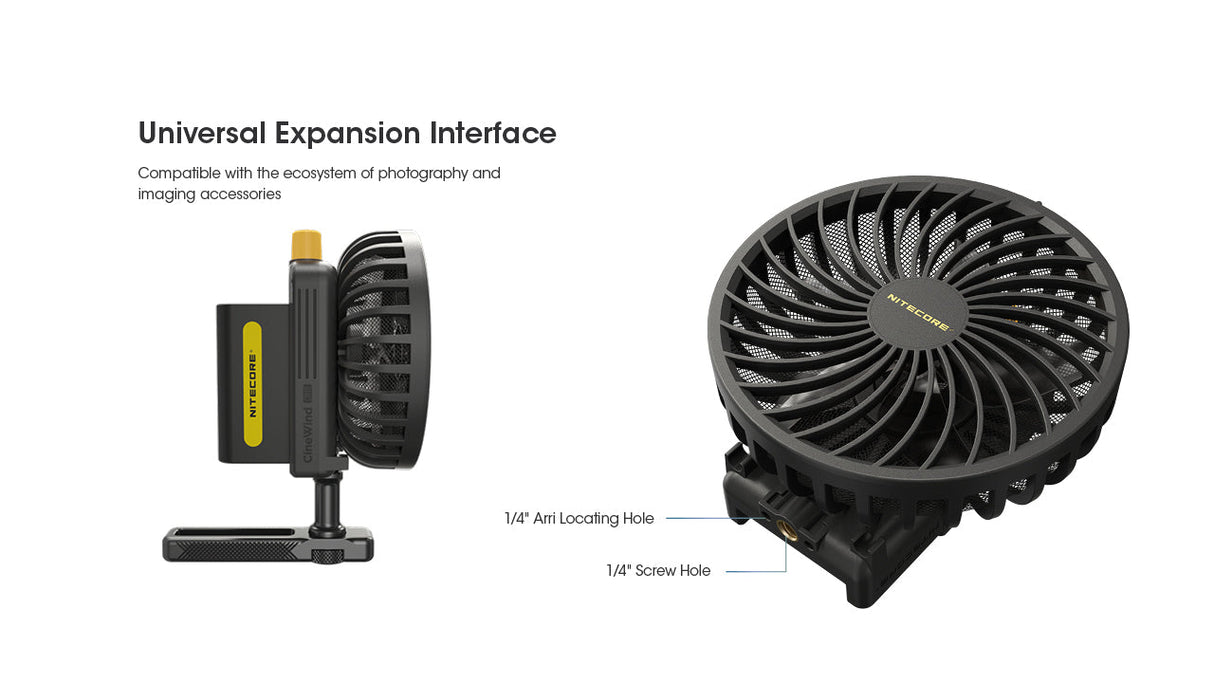 Nitecore CW10 Portable Cordless Wind Hair Blower Fan