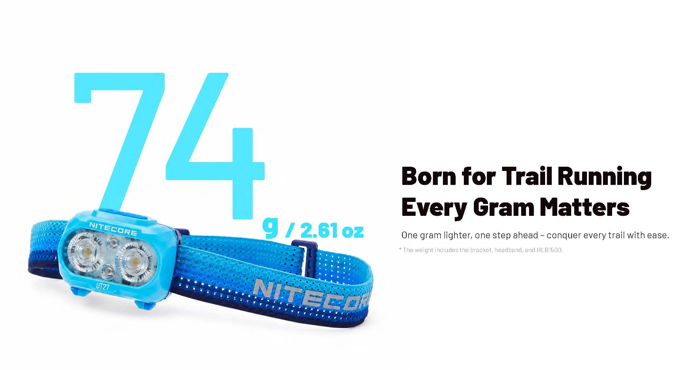 Nitecore UT27 MB 800 Lumen Trail Running Headlamp – Nitecore Store