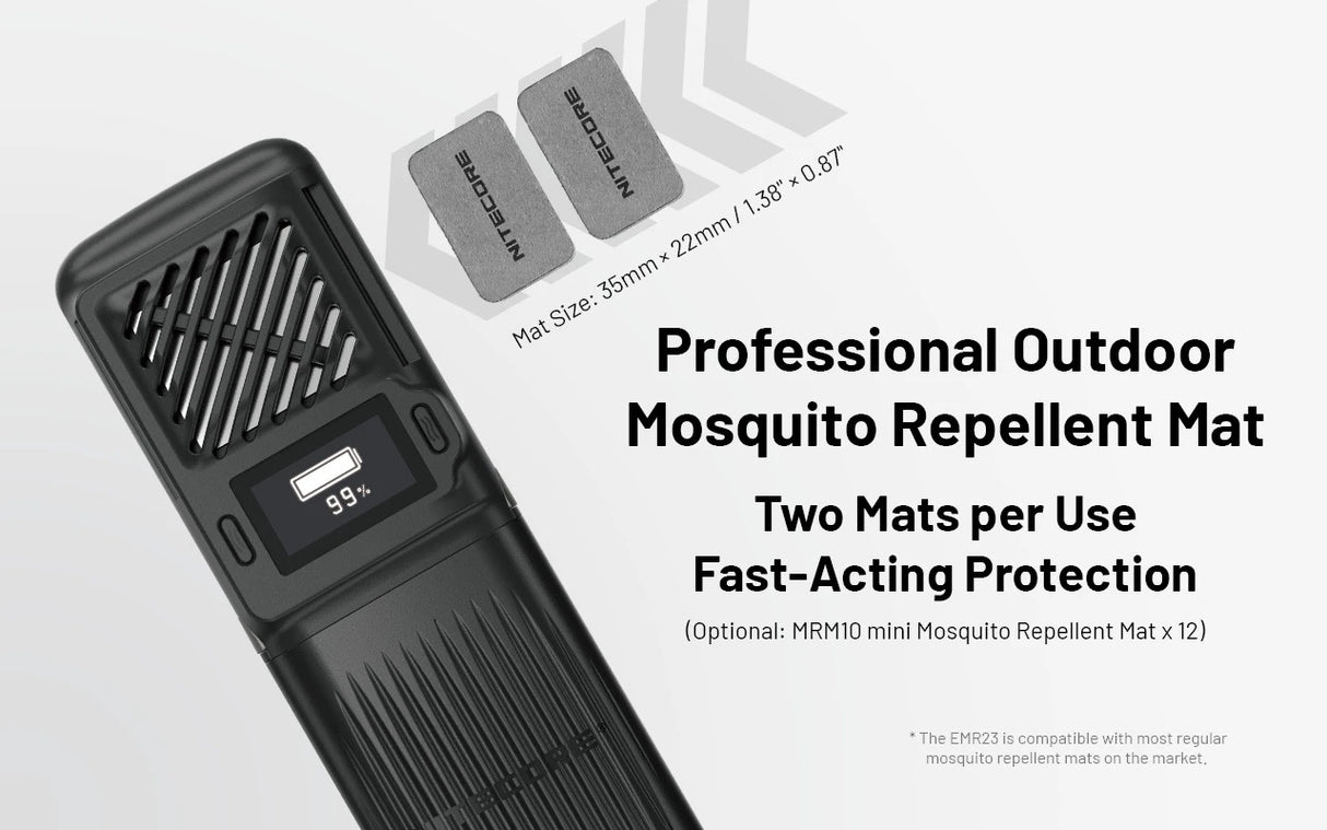 Nitecore EMR23 Rechargeable 2-in-1 Electronic Mosquito Repeller