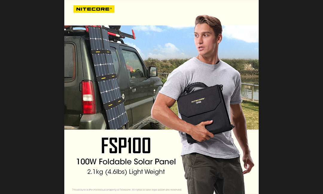 Nitecore FSP100 100 Foldable Solar Panel