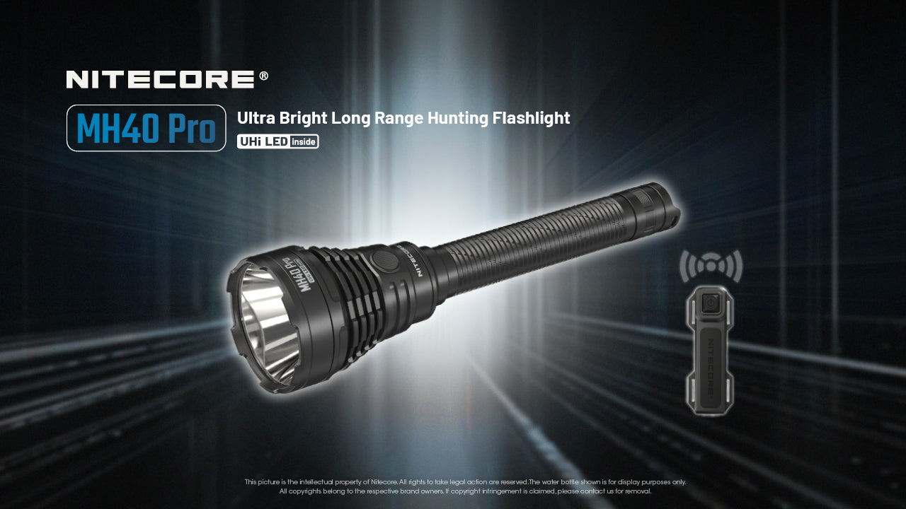 Nitecore MH40 Pro 3500 Lumen Long Throw Flashlight – Nitecore Store
