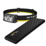 Nitecore NU25 MCT 400 Lumen Rechargeable Multi-Temperature Headlamp with NB Air Ultra Lightweight 5000mAh Power Bank