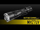 Nitecore MH27UV 1000 Lumen USB Rechargeable UV Flashlight, with Multi-Colored LEDs