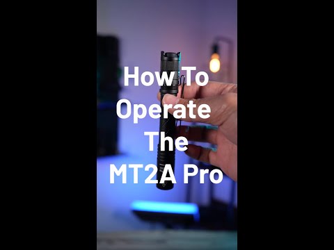 Nitecore MT2A Pro 1000 Lumen LED EDC Rechargeable Flashlight, Use