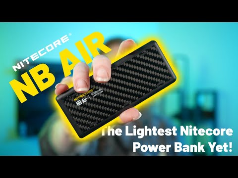 Nitecore NB Air Ultra Lightweight and Slim USB-C 5000mAh Power Bank