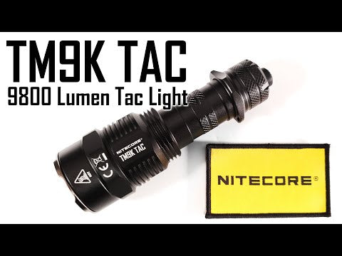 NITECORE TM9K TAC 9800 Lumen USB-C Rechargeable Flashlight