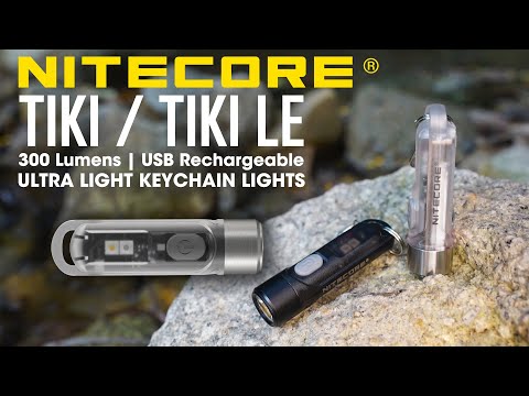 300 lumen flashlight rechargeable Nitecore TIKI 300 Lumen USB-C Rechargeable Keychain Flashlight – Nitecore Store