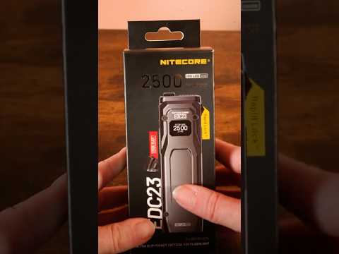 Nitecore EDC23 2500 Lumen USB-C Rechargeable Ultra-Slim EDC