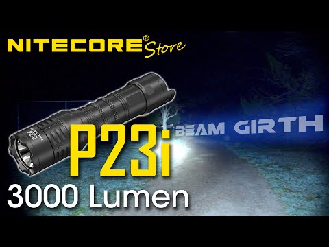 NITECORE P23i 3000 Lumen Rechargeable Flashlight – Nitecore