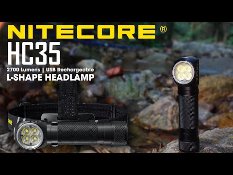 Nitecore HC35 2700 Lumen USB Rechargeable Headlamp