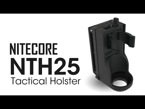 Nitecore NTH25 Rotary Flashlight Holster with Adjustable Belt Clip, for P20i, P20iX, P10i, P20iX - Used