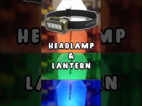Nitecore HA19 Is A Camp Lantern in 2 Seconds