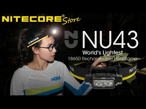 NITECORE NU43 1400 lumens Lightweight USB-C Rechargeable Headlamp