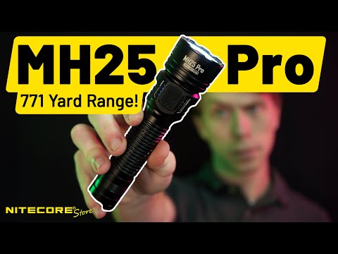 Nitecore MH25 Pro 3300 Lumen Long Throw Rechargeable Flashlight