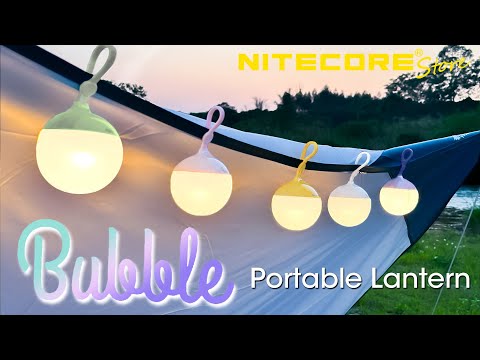 NITECORE Bubble Portable and Lightweight Rechargeable Camping