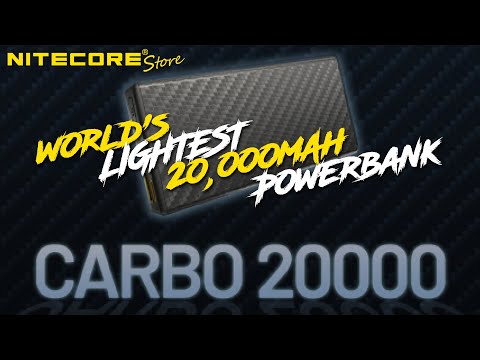 Nitecore Carbo 20000 Lightweight QC 20000mAh Power Bank