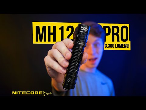 NITECORE MH12 Pro 3300 Lumen USB-C Rechargeable Flashlight